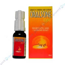 Oralsone Topic -  Spray de 20 mL