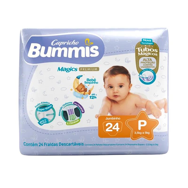 Pañales Bummis Magics  Premium Jumbinho P Capricho - Cont. 24 unidades