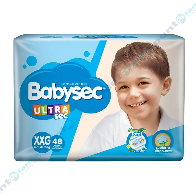 Pañales UltraSec XXG Babysec - Cont 48 unidades