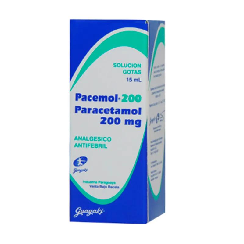Pacemol 200 Paracetamol 200 mg Gotas - 15 mL