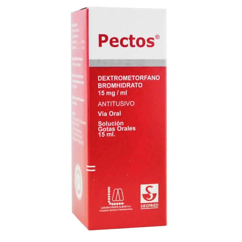 Pectos Dextrometorfano Gotas orales- Cont. 15 mL