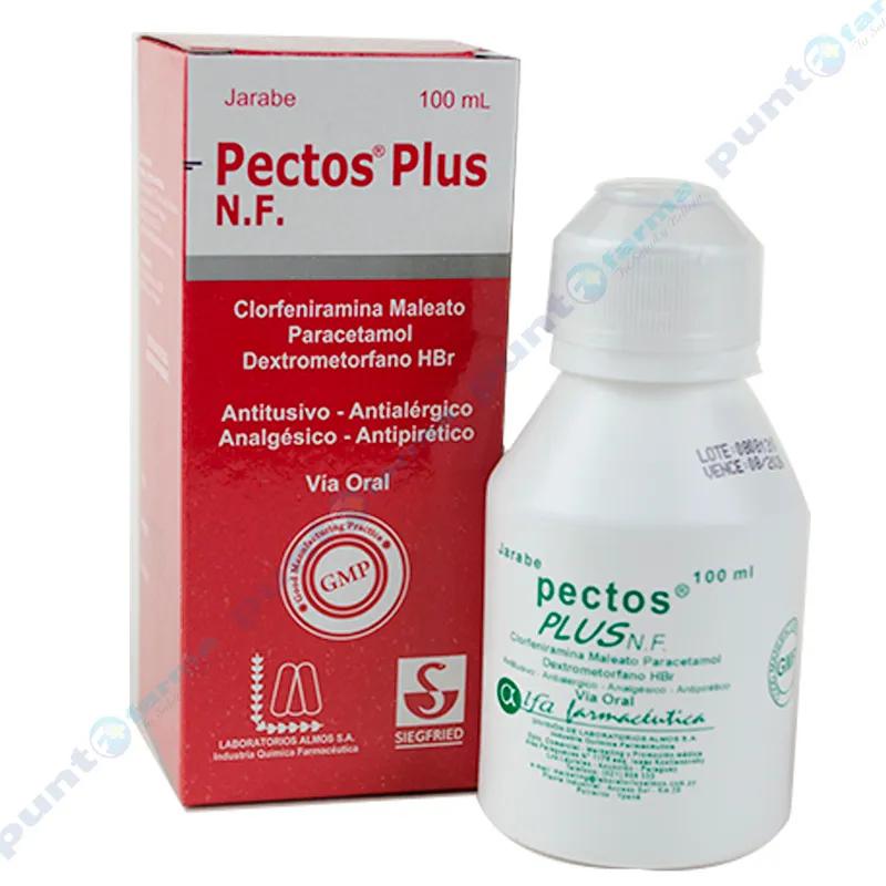 Pectos Plus N.F. Clorfeniramina Maleato - Jarabe de 100mL