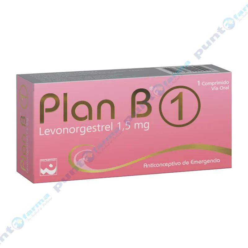Plan B 1 Levonorgestrel 1,5mg - Caja de 1 Comprimido