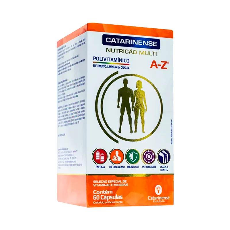 Polivitamínico A+Z Catarinense - Cont. 60 cápsulas