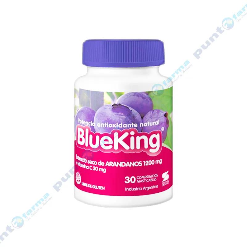 Potencia Antioxidante Natural BlueKing - Caja de 30 comprimidos masticables