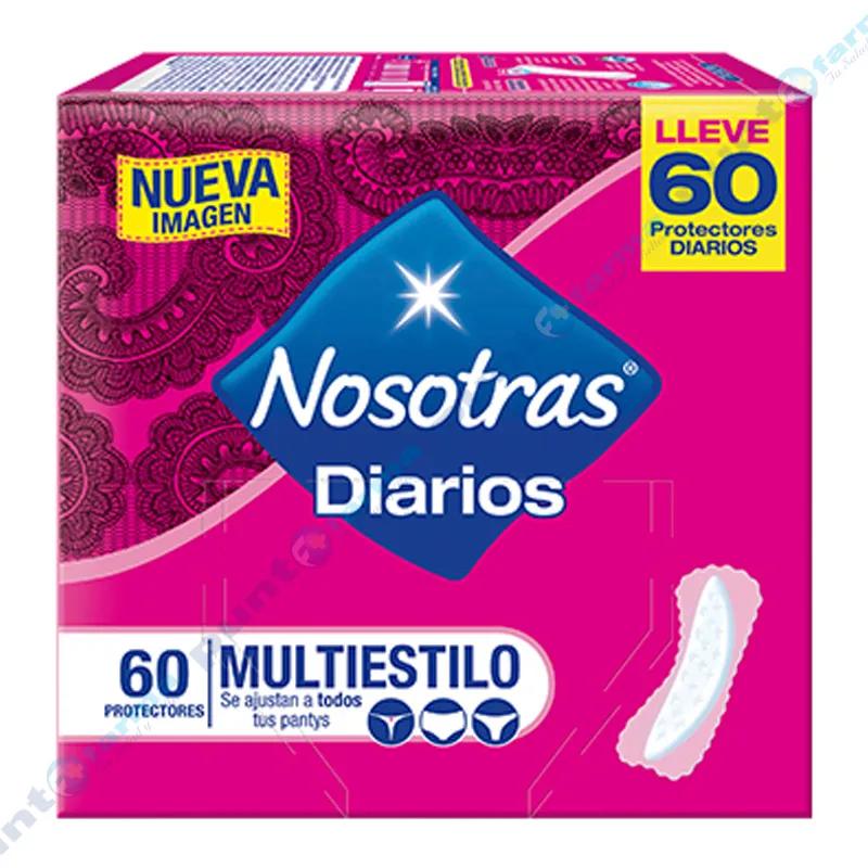 Protectores Diarios Multiestilo Nosotras - Cont. 60 unidades