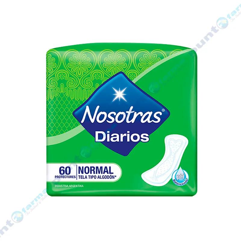 Protectores Diarios Normal Nosotras - Cont. 60 unidades