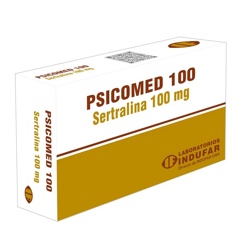Psicomed 100 Sertralina 100 mg - Cont. 30 comprimidos