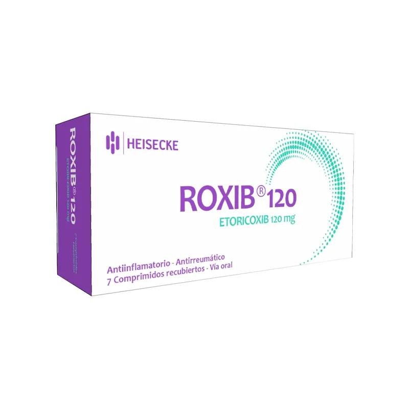 Roxib Etoricoxib 120mg - Cont. 7 Comprimidos Recubiertos