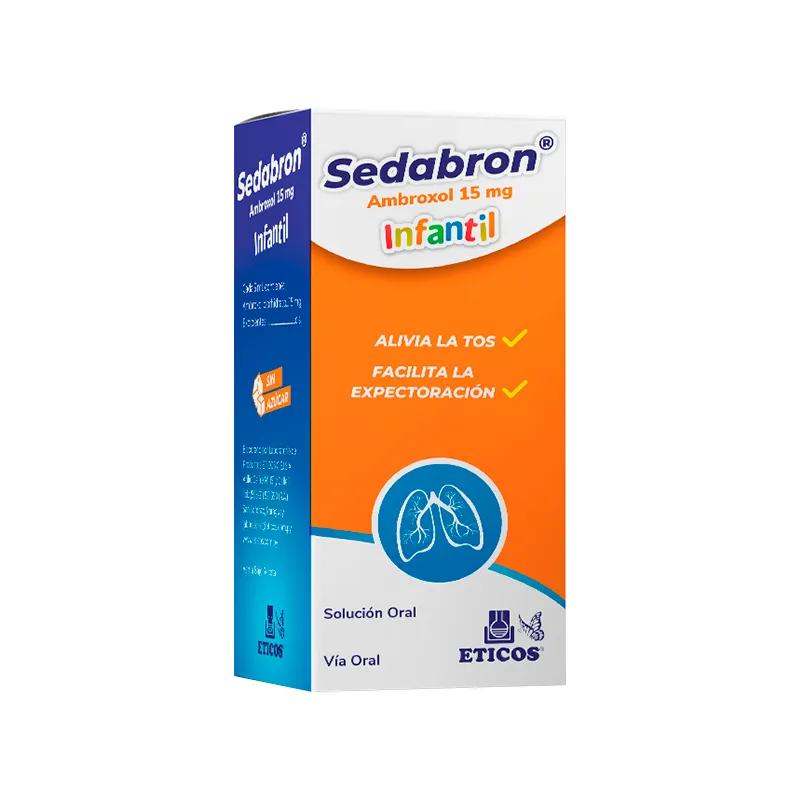 Sedabron Infantil Ambroxol 15 mg Solución Oral - 100 mL