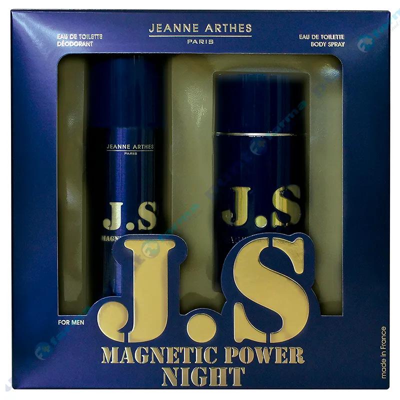 Set Joe Sorrento Magnetic Power Night Jeanne Arthes EDT 100 mL + Desodorante 200 mL