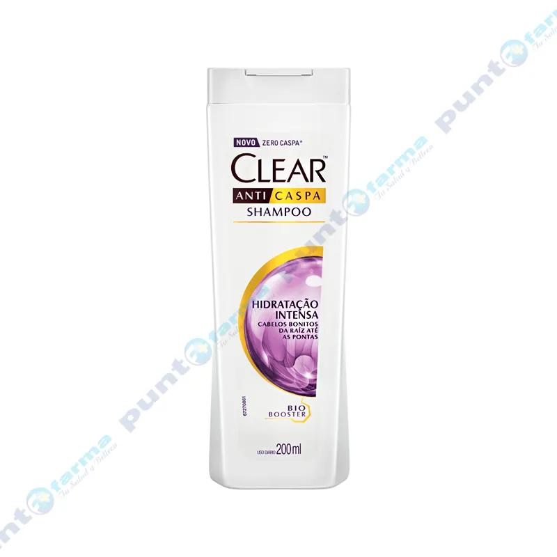Shampoo Anticaspa Hidratacion Intensa Clear Women - 200 mL.