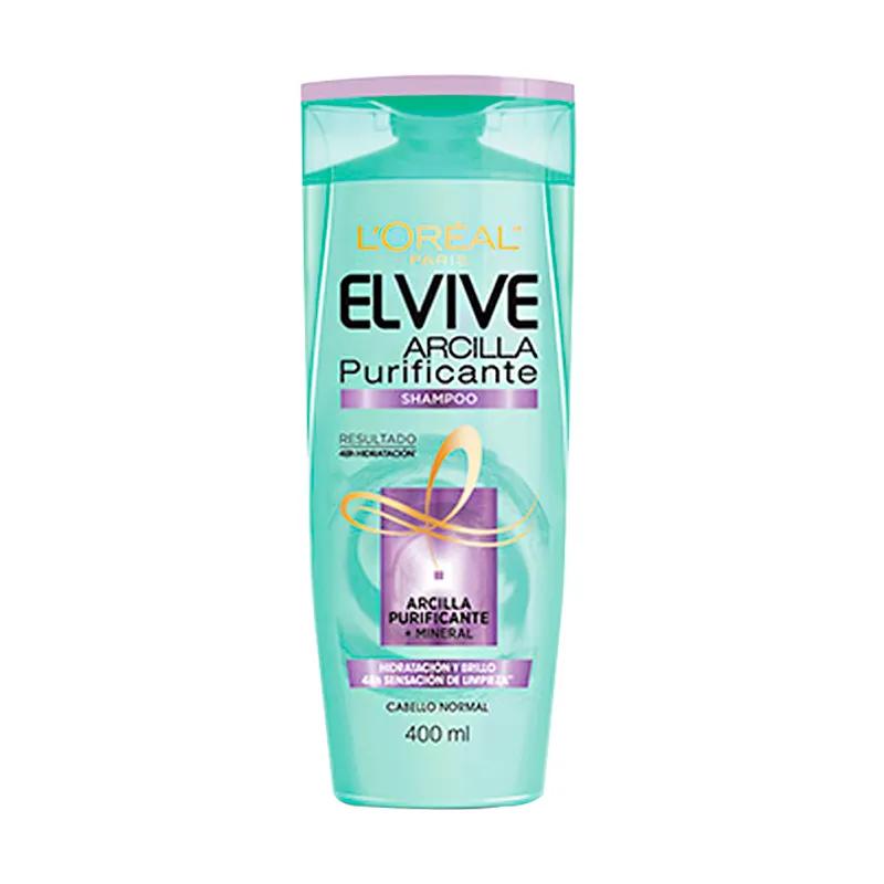 Shampoo Arcilla Purificante Elvive - 400 mL