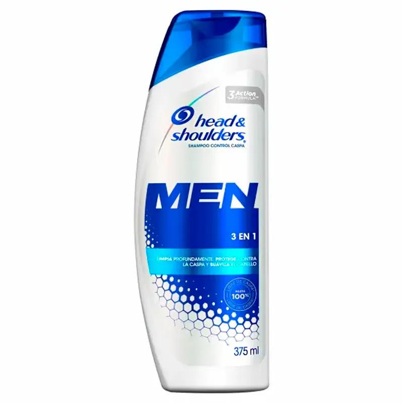 Shampoo Control Caspa 3en1 Head & Shoulders Men - 375 mL