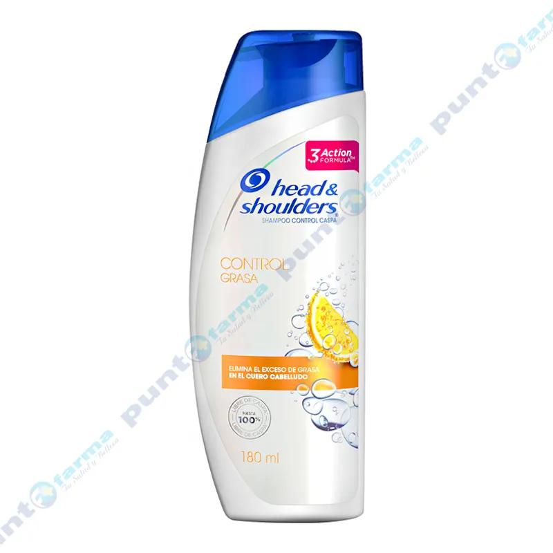 Shampoo Control Grasa Head & Shoulders - 180 mL
