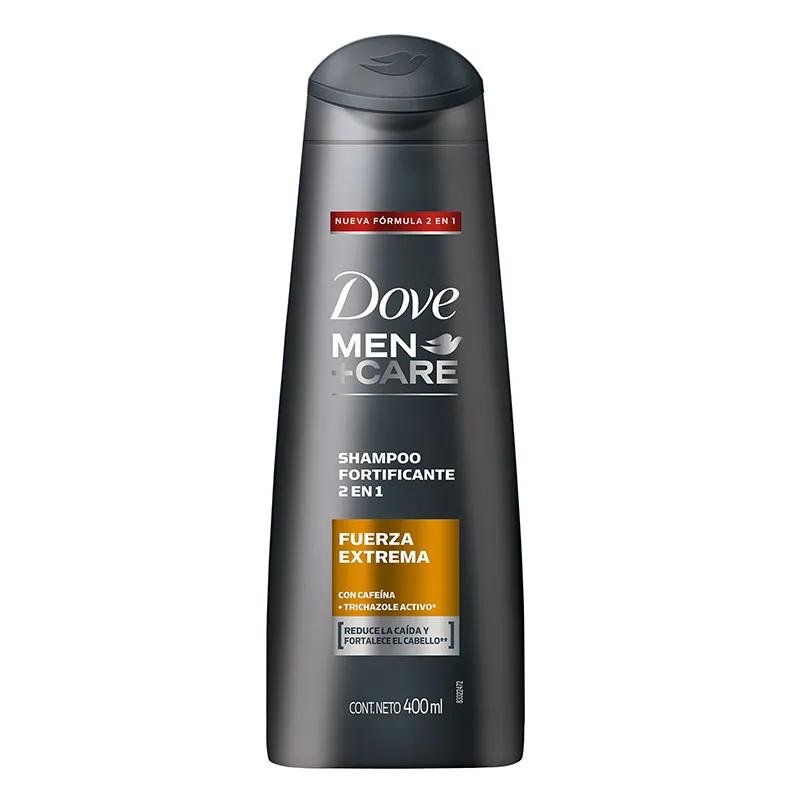 Shampoo Fortificante 2en1 Fuerza Extrema Men Dove - 400 mL