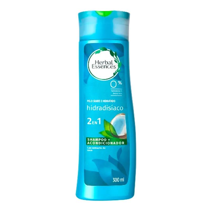 Shampoo Hidradisíaco 2 en 1 Herbal Essences - 300 mL