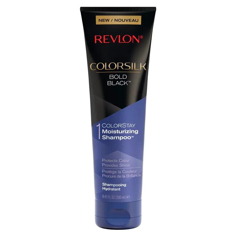 Shampoo Hidratante Colorsilk Bold Black Revlon - 250 mL