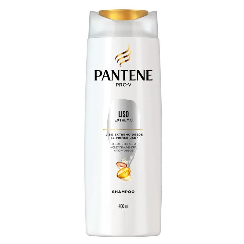 Shampoo Liso Extremo Pantene Pro V - 400 mL.