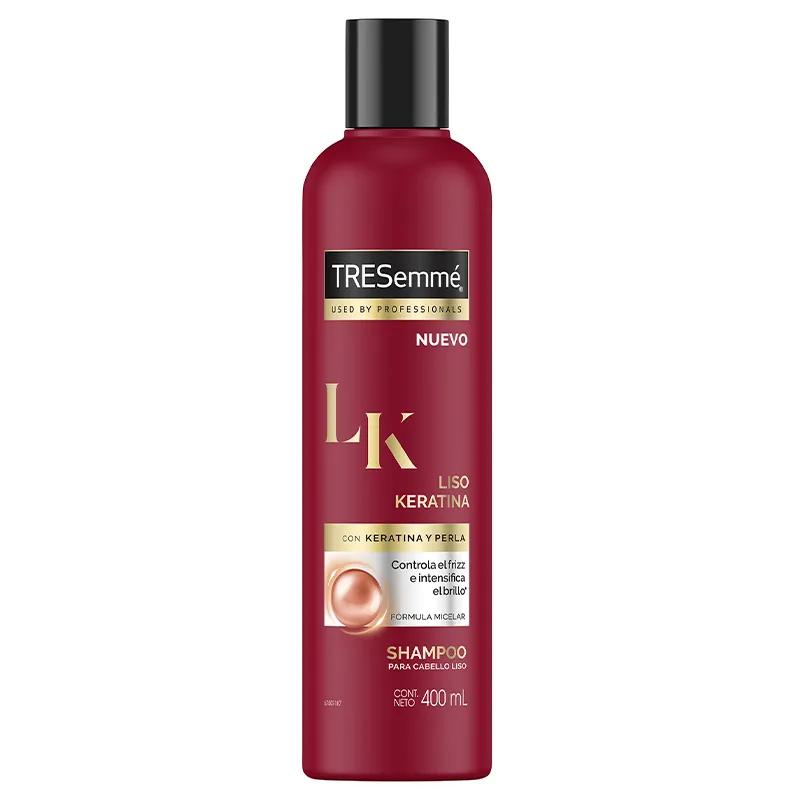 Shampoo Liso Keratina TRESemmé - Cont. 400 mL