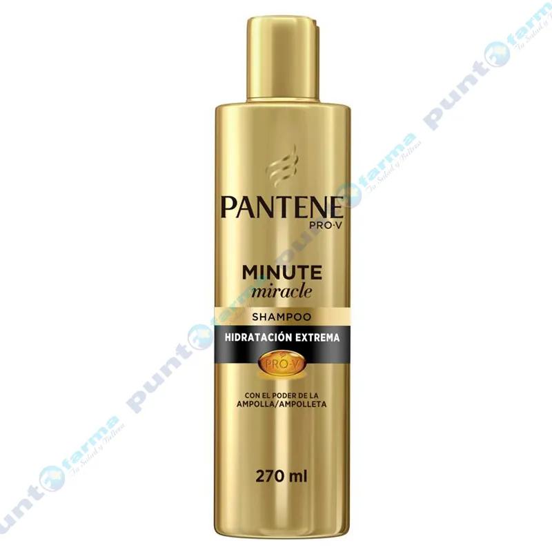 Shampoo Minute Miracle Hidratación Extrema Pantene PRO-V - 270mL