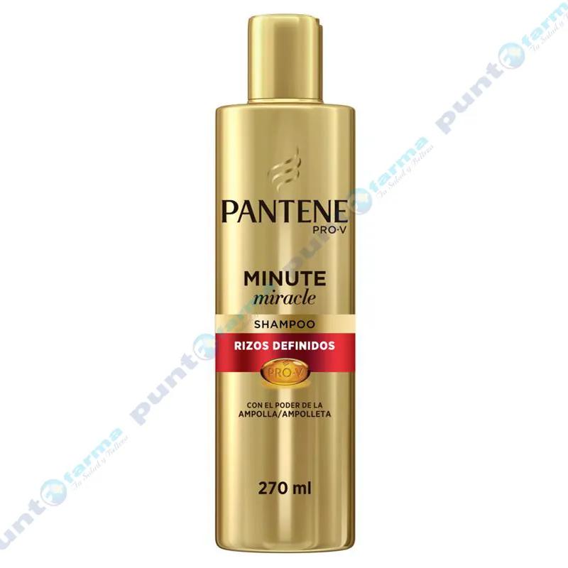 Shampoo Minute Miracle Rizos de Pantene Pro-V - 270 mL