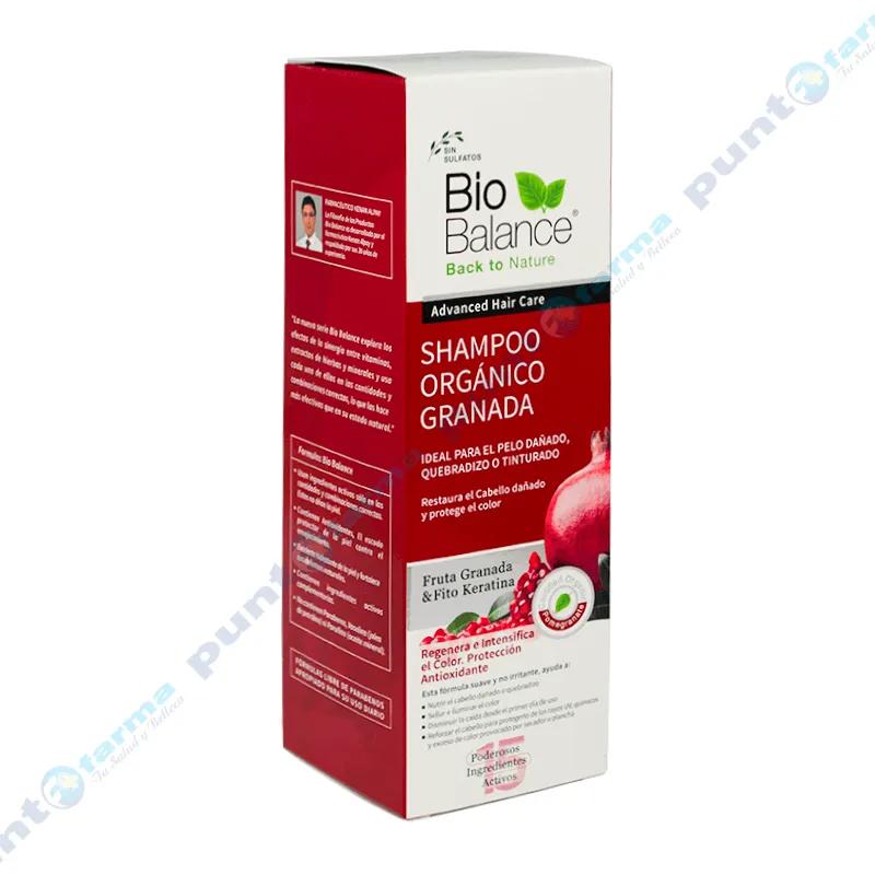 Shampoo Organico Granada Bio Balance - 330 mL.