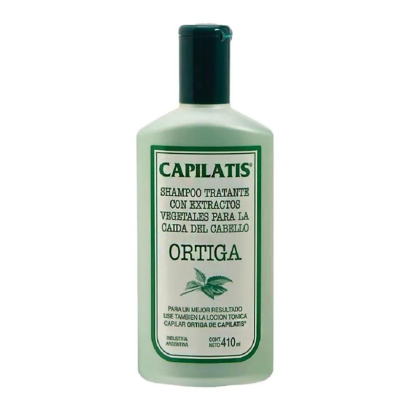 Shampoo Ortiga con Extractos Vegetales para la Caída Capilatis - 410 mL