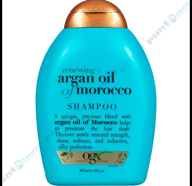 Shampoo Renewing+ Argan Oil Of Morocco Ogx - 385 mL