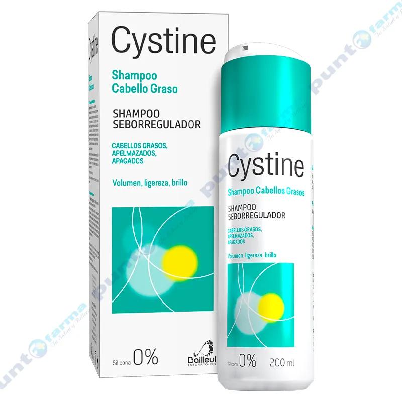 Shampoo Seborregulador Cystine para cabellos grasos - 200 mL