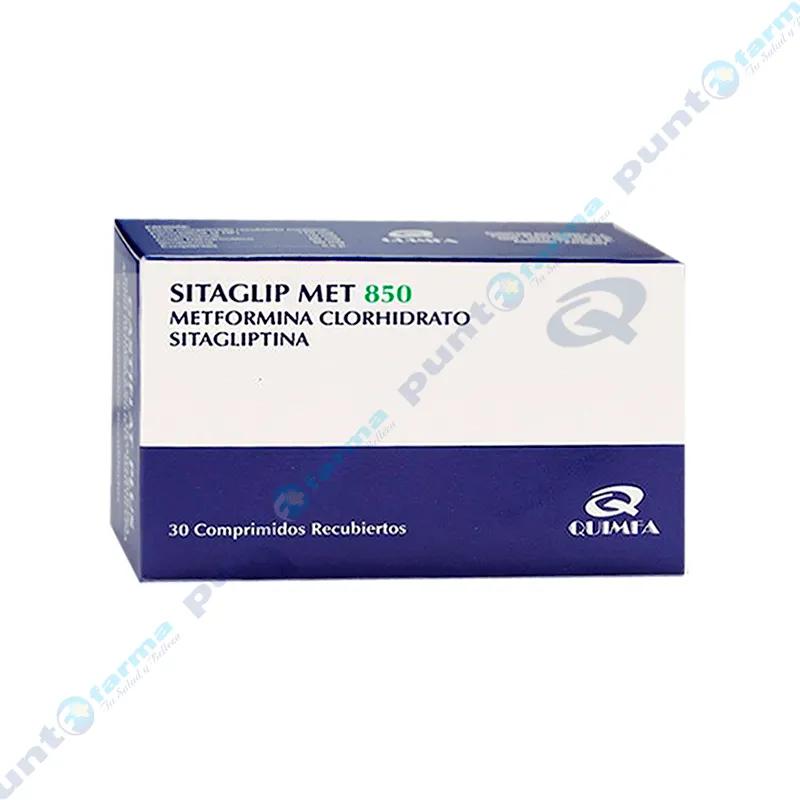 Sitaglip Met 850 - Caja de 30 comprimidos recubiertos