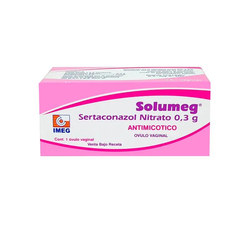 Solumeg Sertaconazol Nitrato 0,3 g - Cont. 1 óvulo vaginal