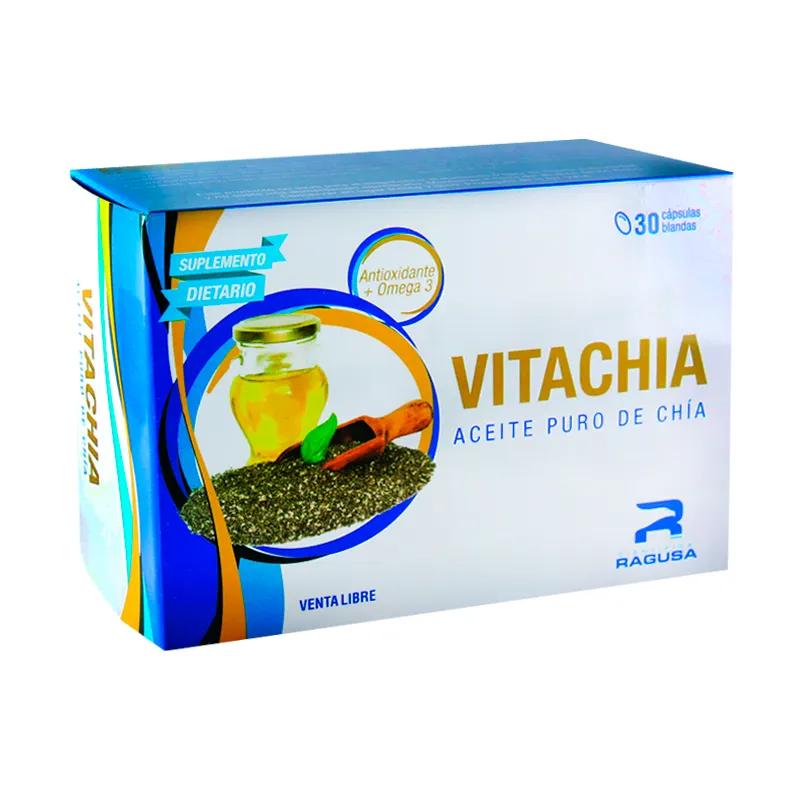 Suplemento Dietario Vitachia - Cont. 30 cápsulas blandas