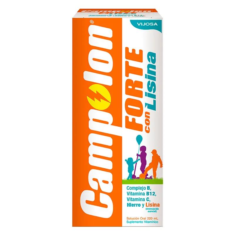Suplemento Vitaminico Campolon Forte con Lisina Solución Oral - 220mL
