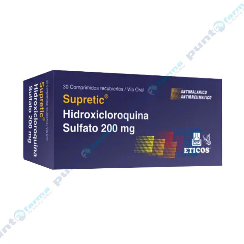 Supretic Hidroxicloroquina 200 mg - Caja 30 comprimidos recubiertos