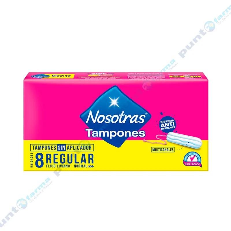 Tampones Regular Nosotras - Cont. 8 unidades