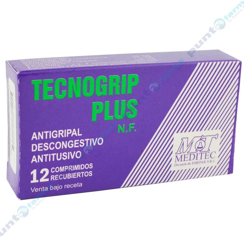 Tecnogrip Plus N.F. Antigripal - Caja de 12 comprimidos recubiertos