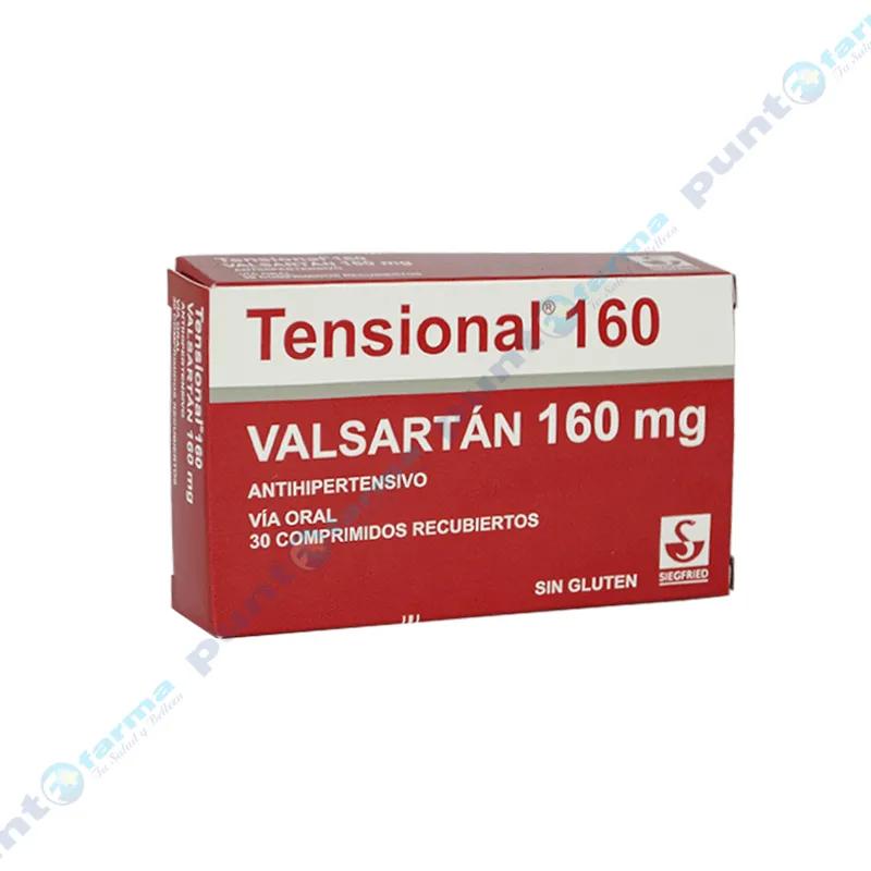 Tensional Valsartan 160 mg - Caja de 30 comprimidos recubiertos