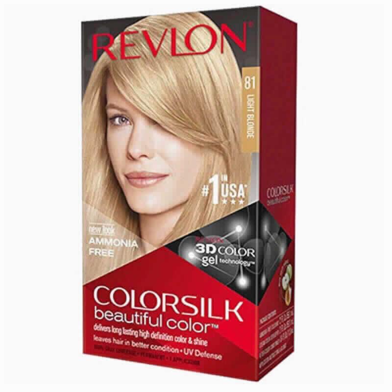 Tinte Colorsilk N° 81 Light Blonde Revlon