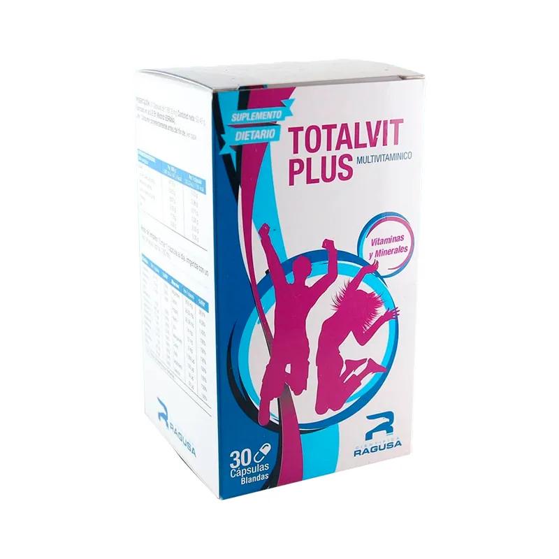 Totalvit Plus Multivitaminico - 30 cápsulas blandas