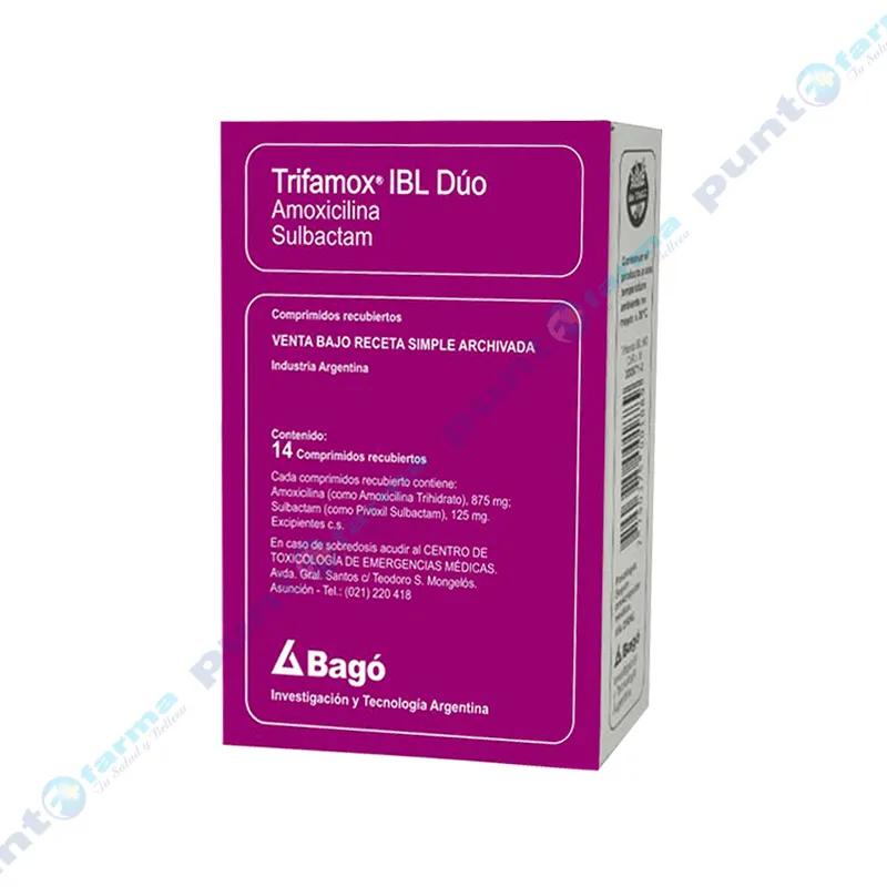 Trifamox IBL Dúo - Caja de 14 comprimidos recubiertos