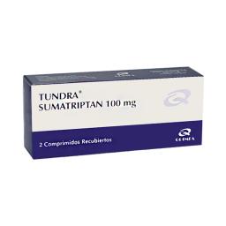 Tundra Sumatriptan100 mg - Caja de 2 comprimidos recubiertos