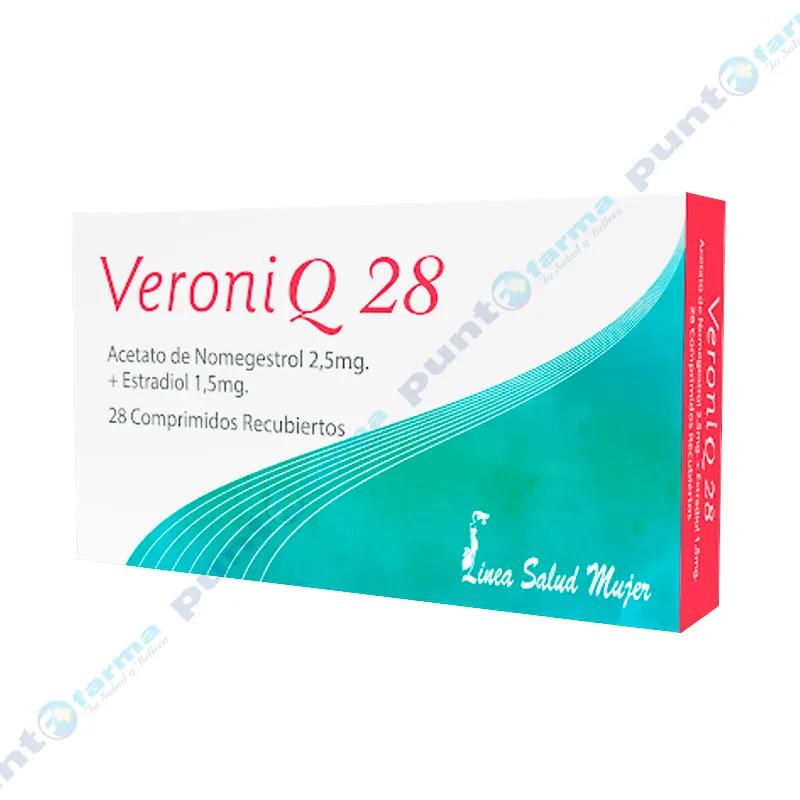 Veroniq 28 Acetato de Nomegestrol 2,5 mg - Cont. 28 comprimidos recubiertos
