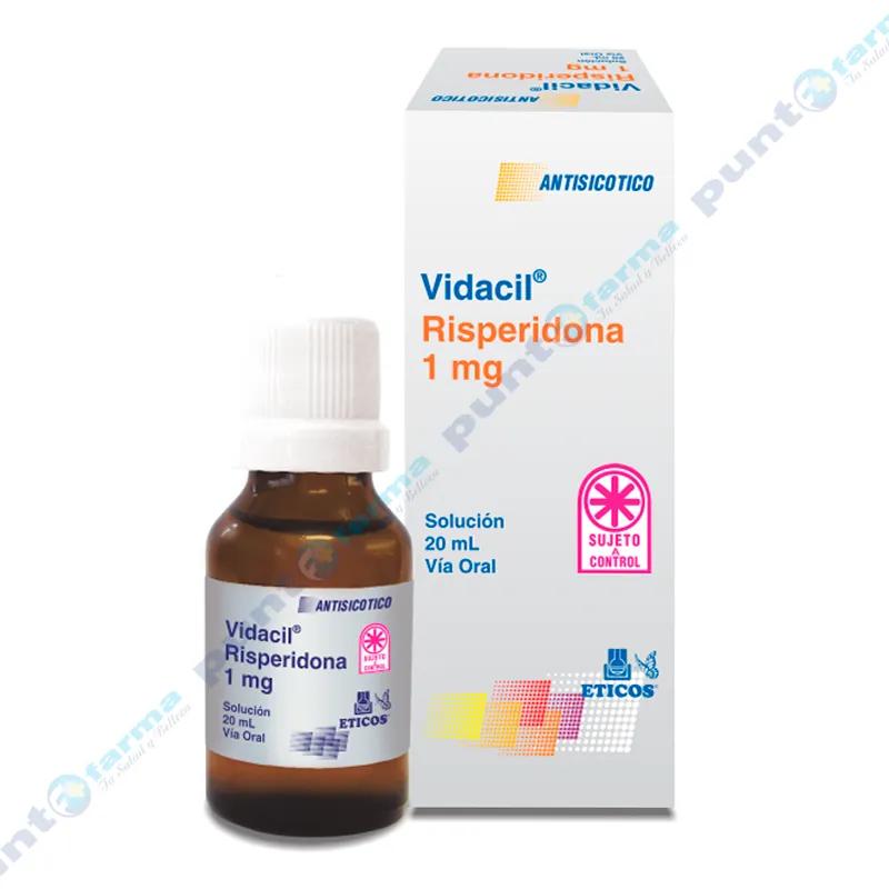 Vidacil Risperidona 1 mg - Solución Gotas de 20 ml