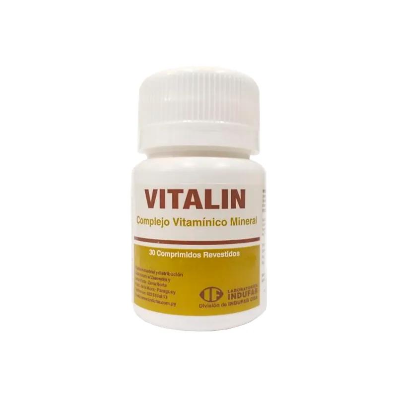 Vitalin Complejo vitaminico - Cont. 30 comprimidos revestidos.