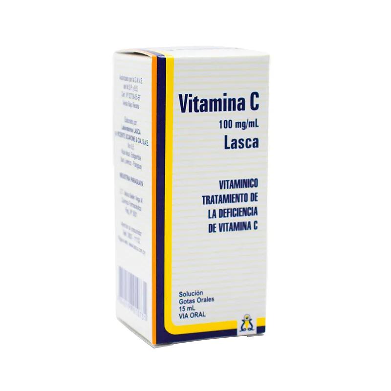Vitamina C 100mg/mL Solución gotas - 15 mL