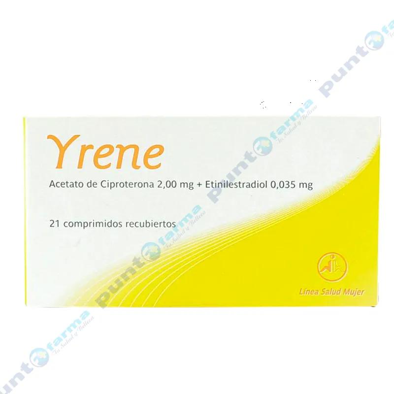 Yrene Anticonceptivo - Caja de 21 Comprimidos Recubiertos