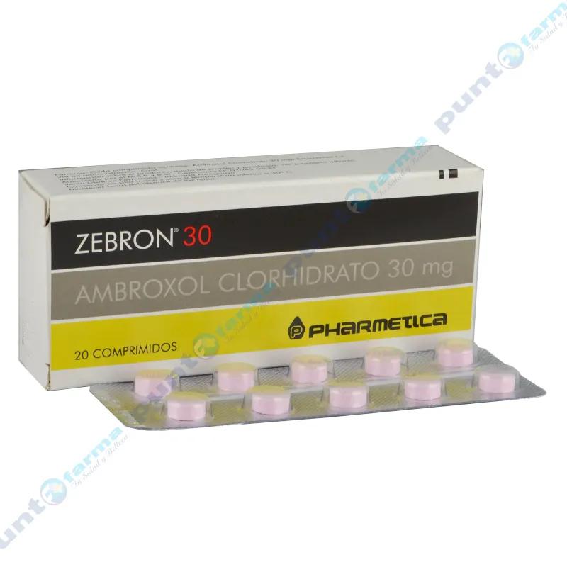 Zebron 30 - Caja de 20 comprimidos