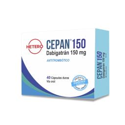 Cepan Dabigatran 150 mg - Cont. 40 Capsulas Duras