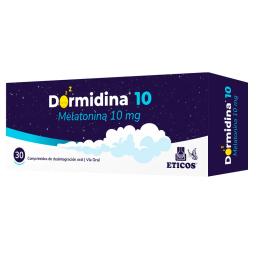 Dormidina Melatonina 10 mg - Cont. 30 Comprimidos